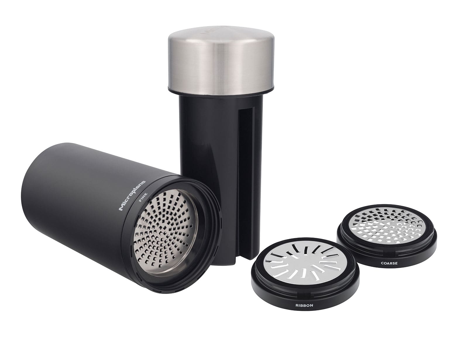 Microplane Specialty Universalmühle Schwarz & Edelstahl