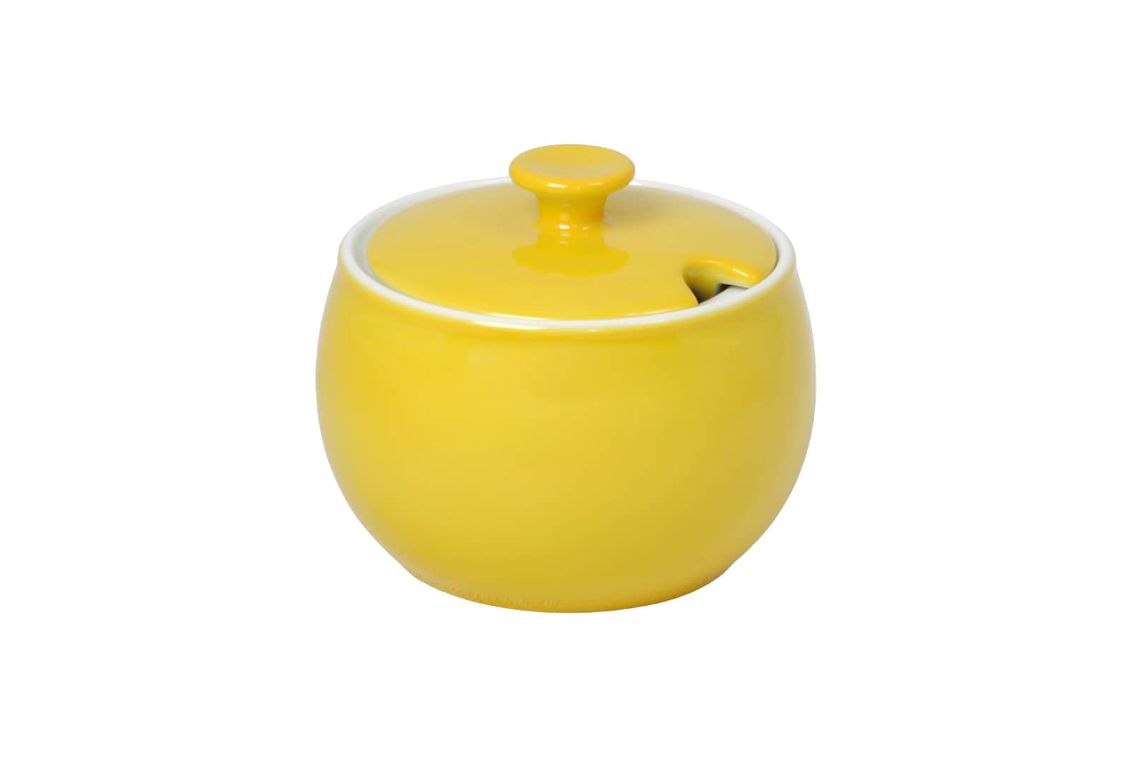 Dibbern Solid Color sonnengelb Zuckerdose