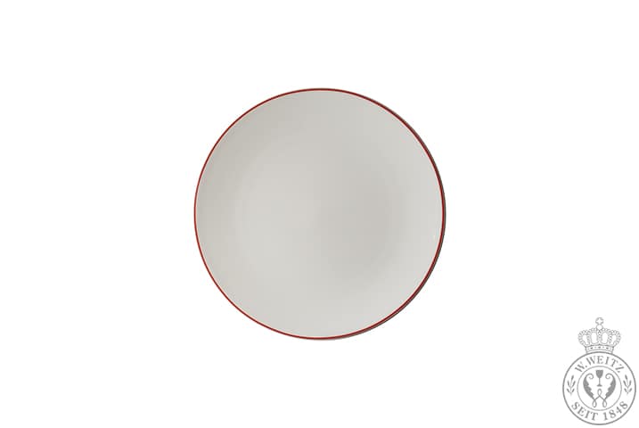 Dibbern Simplicity Brotteller rot