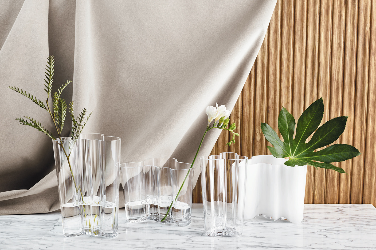 iittala Alvar Aalto Vase 12cm clear/klar