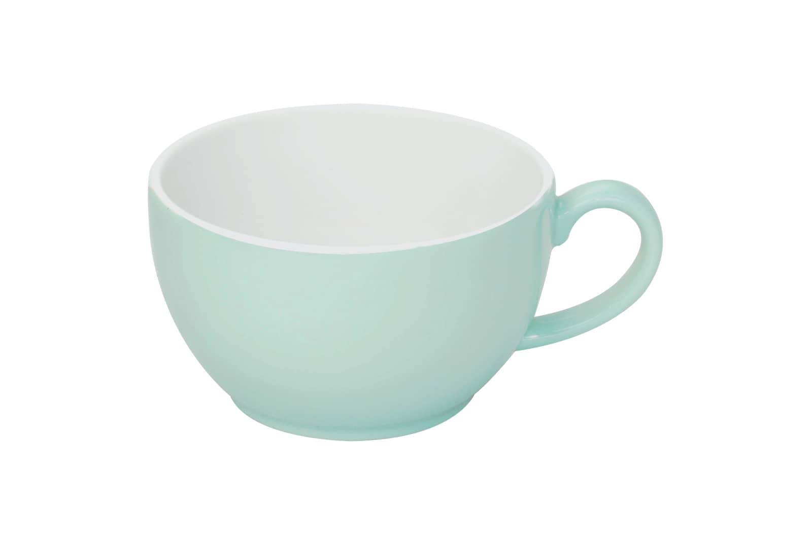 Solid Color mint Cappuccinotasse