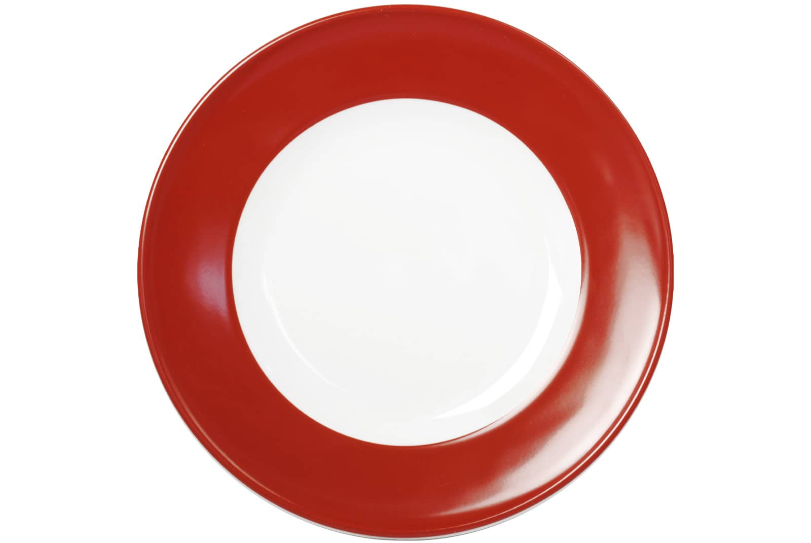 Dibbern Solid Color paprika Speiseteller 28cm