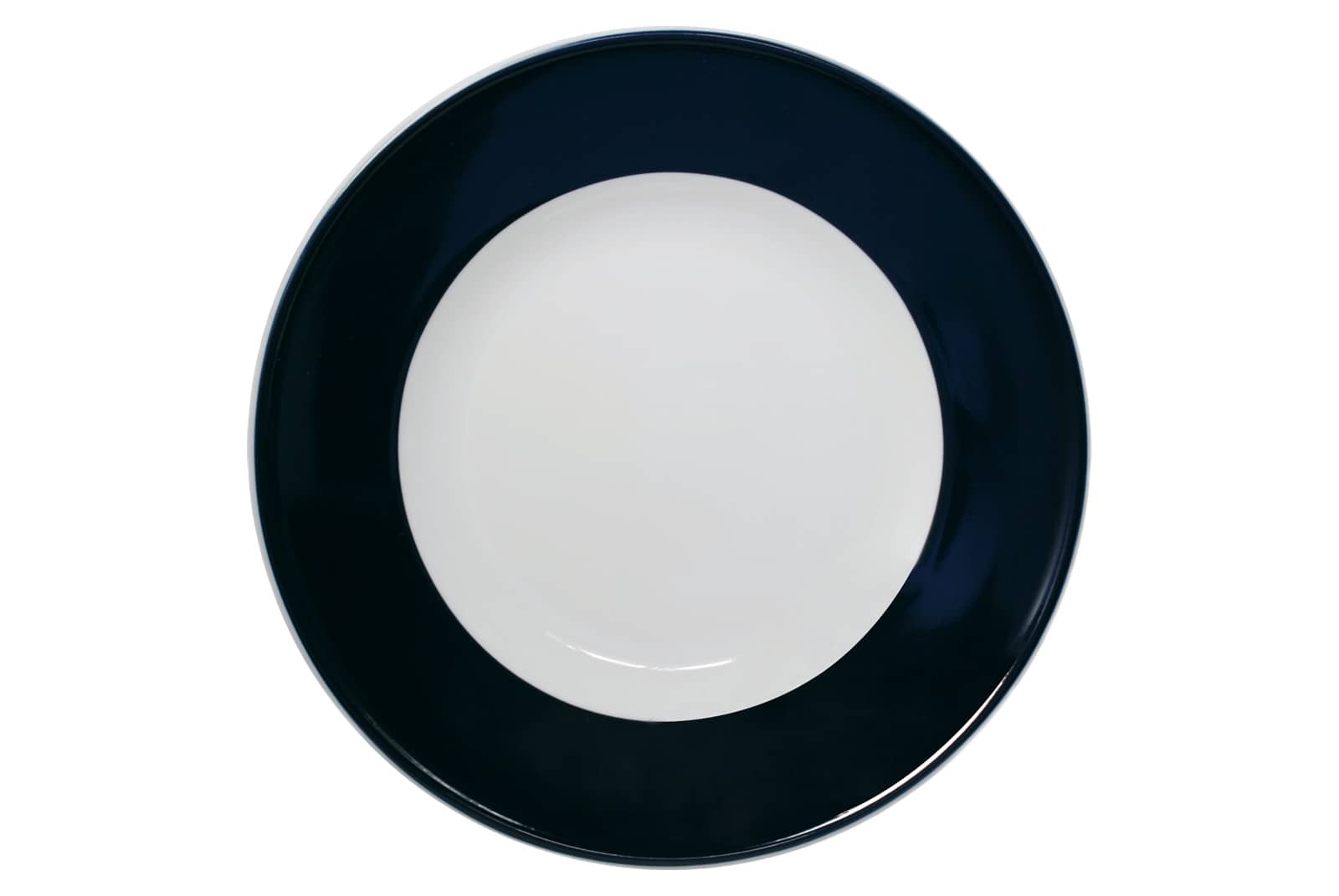 Dibbern Solid Color marine Frühstücksteller 21cm mit Fahne