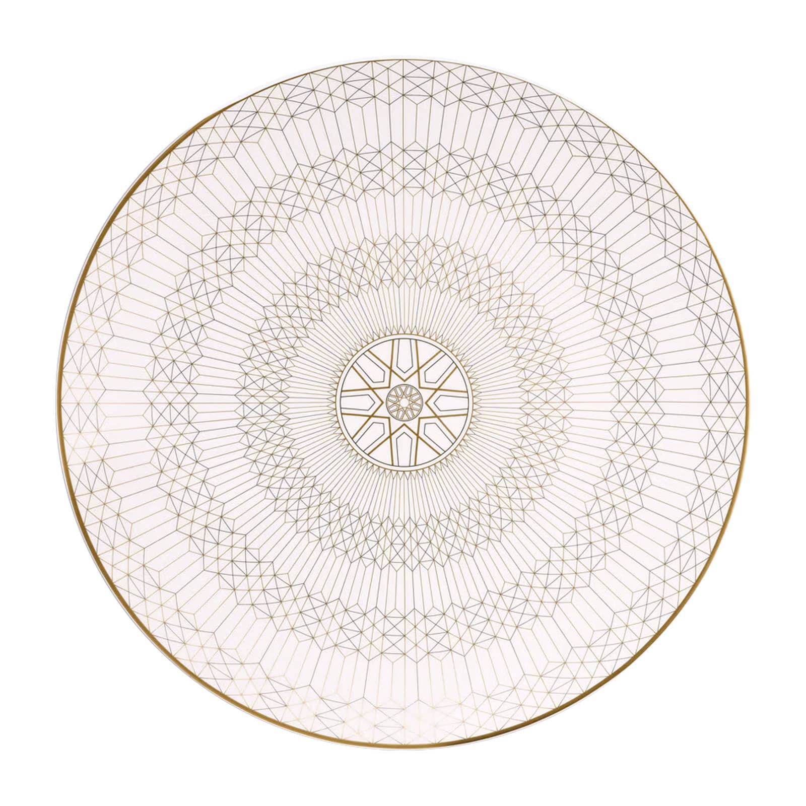 Baccarat Arcadia Platzteller 31cm Gold & Platinum