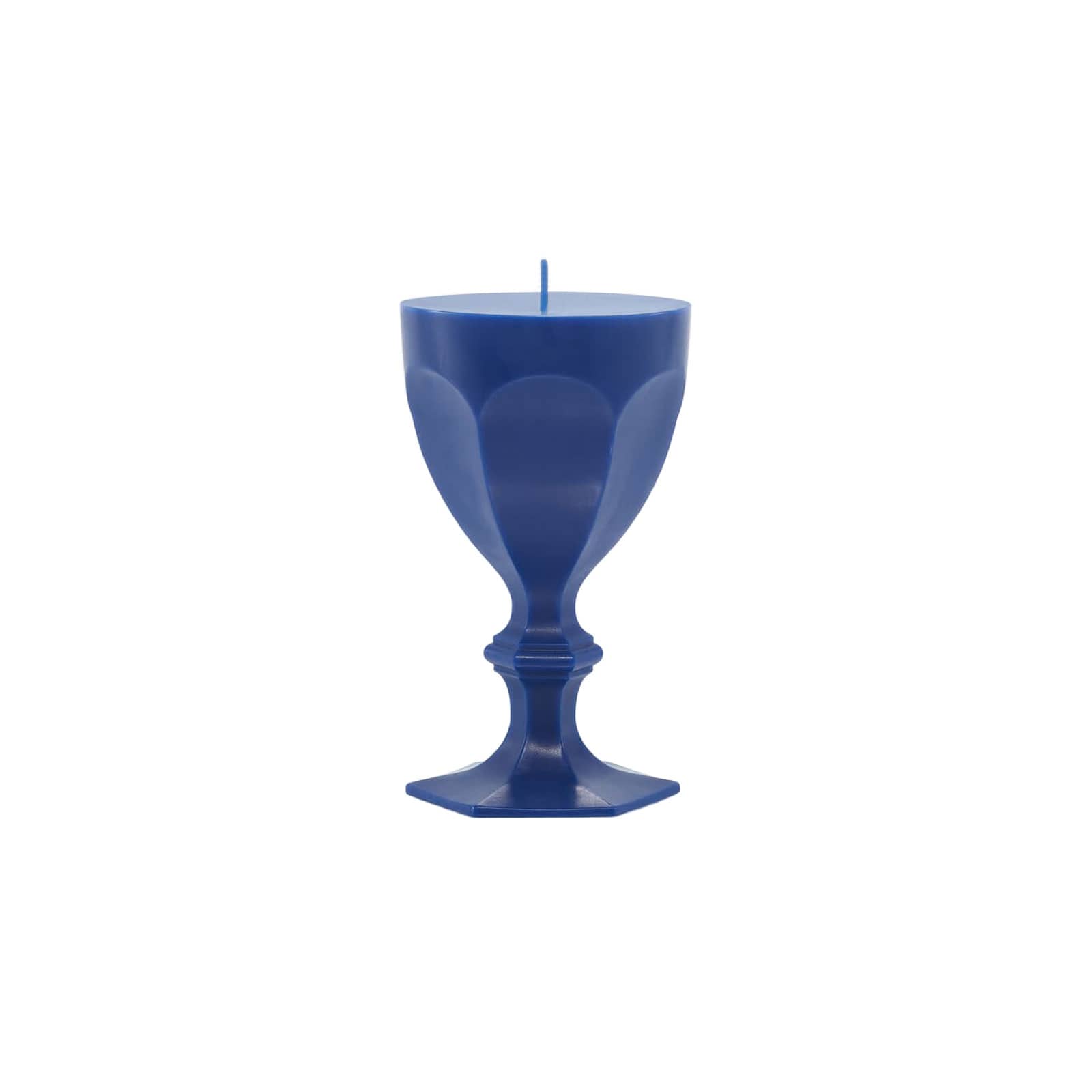 Baccarat Harcourt Glass Kerze 20cm blau