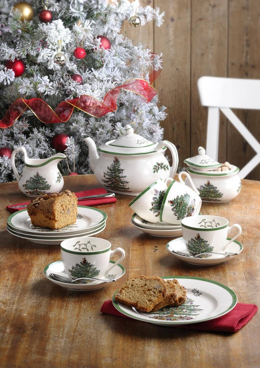 Spode Christmas Tree Kuchengabel 6er Set 15cm