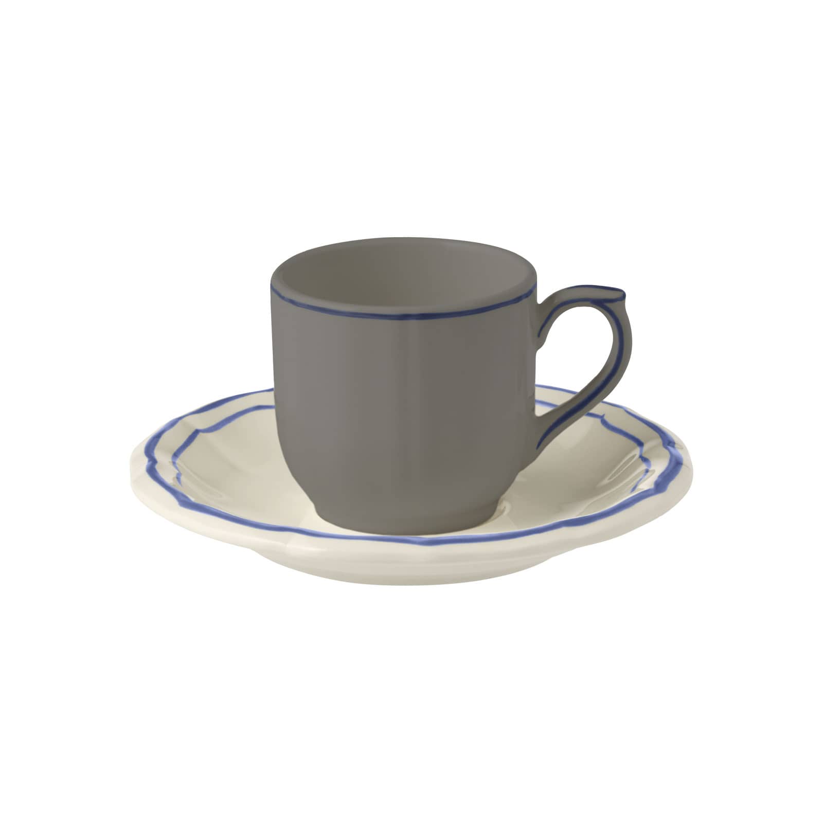 Gien Filet Bleu Espresso-Untertasse