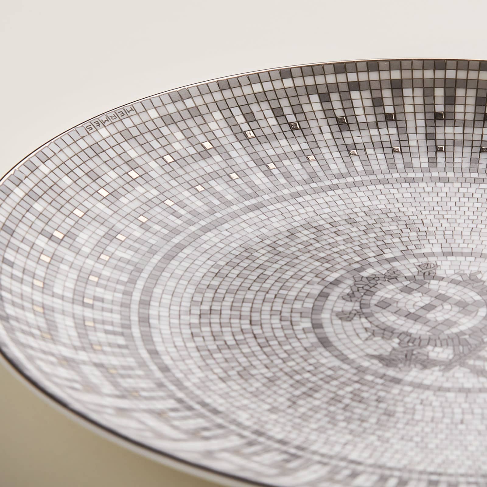 HERMÈS Paris Mosaïque au 24 Platin Frühstücksteller 21,5cm