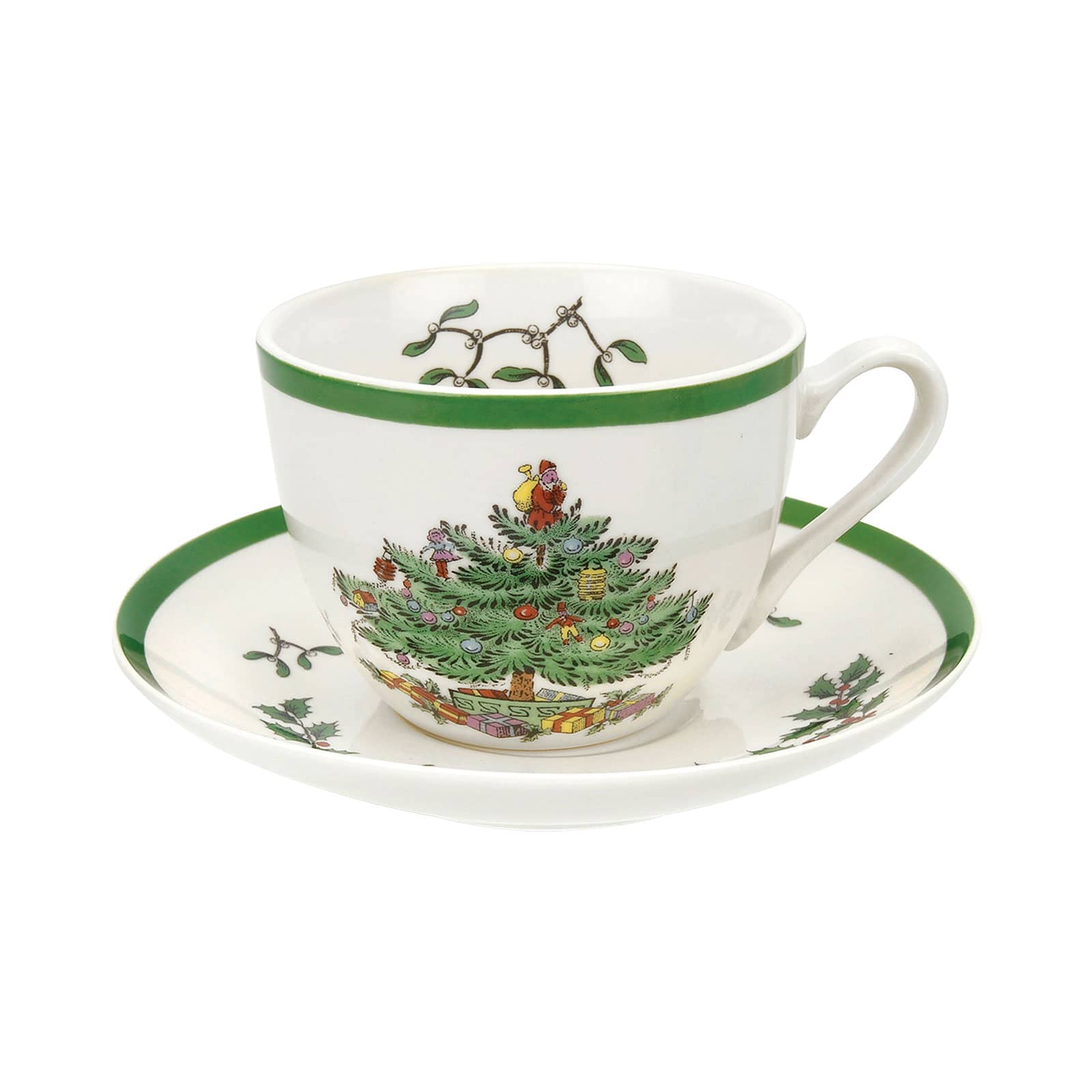 Spode Christmas Tree Teetasse m. Untertasse 0,2ltr. (UK)