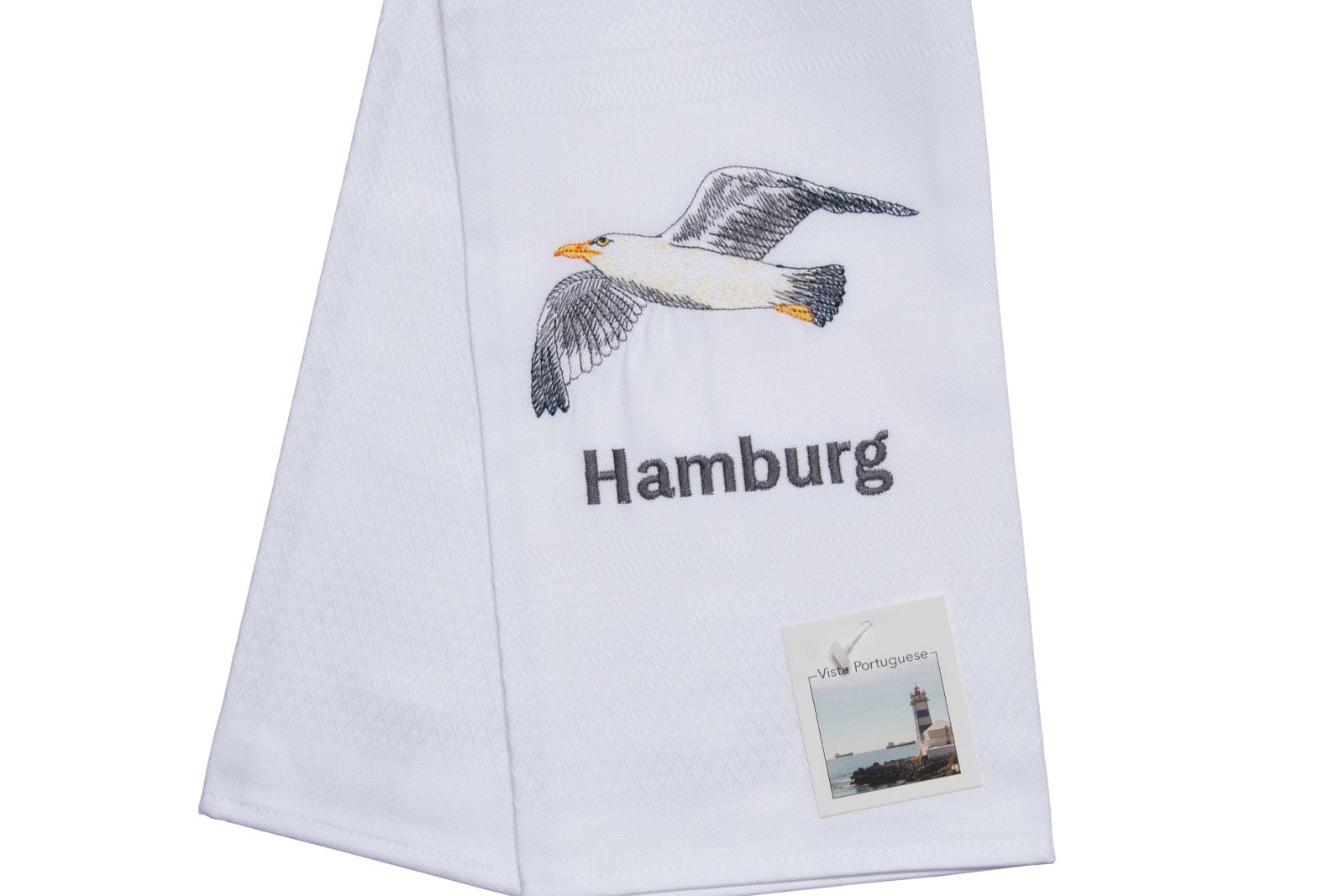 Vista Portuguese Geschirrtuch Möve / Hamburg 50x70cm