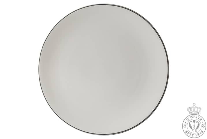 Dibbern Simplicity Speiseteller 28cm grau