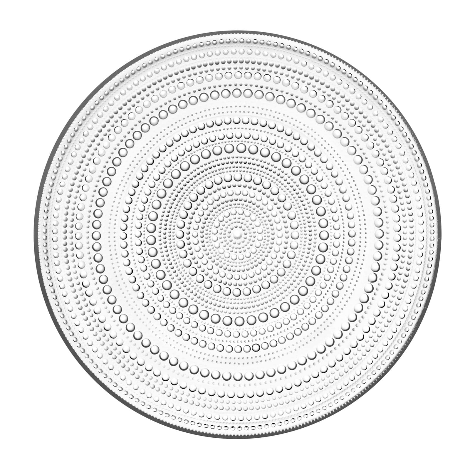 iittala Kastehelmi Teller 31,5cm clear/klar