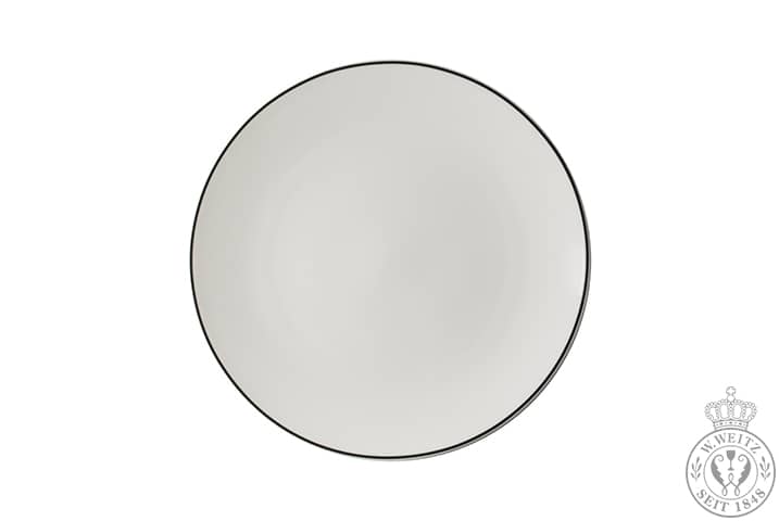 Dibbern Simplicity Frühstücksteller 21cm schwarz