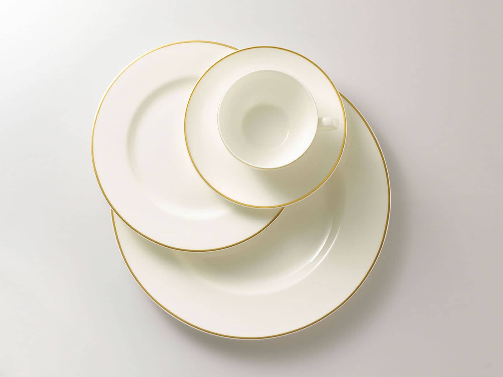 Dibbern Golden Lane Classic Espresso-Untertasse rund/ classico