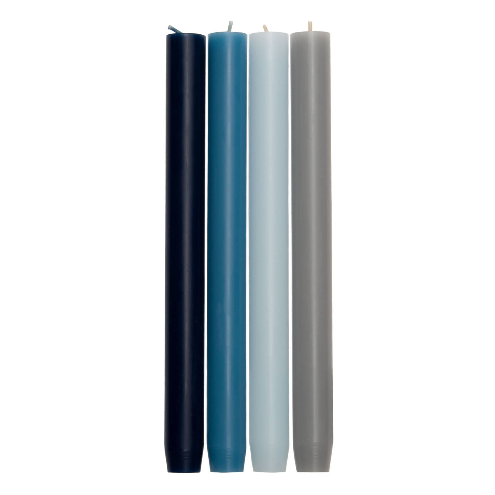 Engels Kerzen Stabkerzen Nordic Blue Mix 2,2x24cm