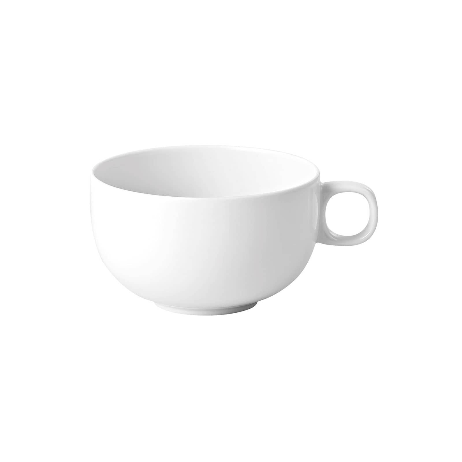 Die Tee-Obertasse der Serie Moon weiß