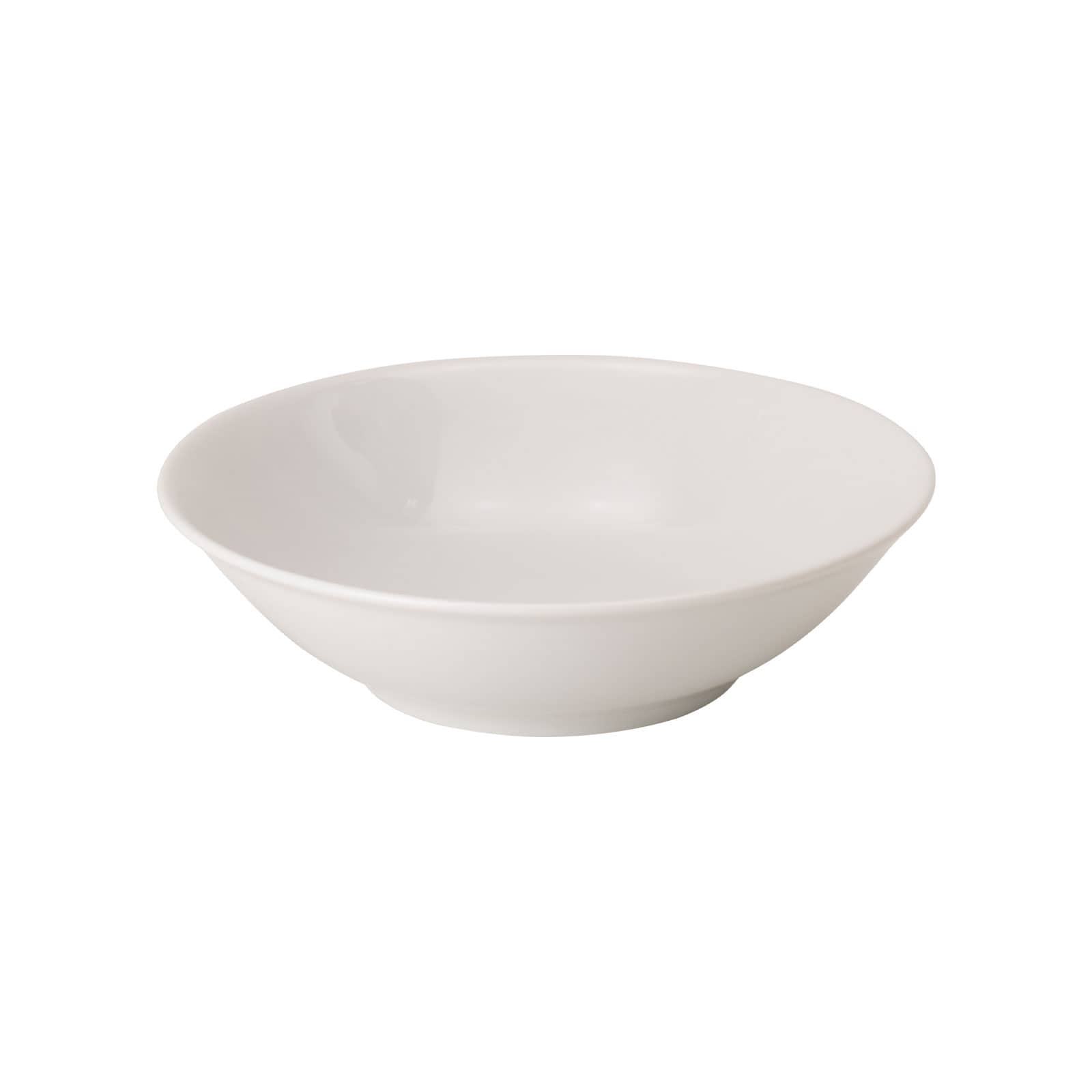 Die Limoges weiß Bowl 14cm ist ein kleines Dessertschälchen aus weißem Porzellan.