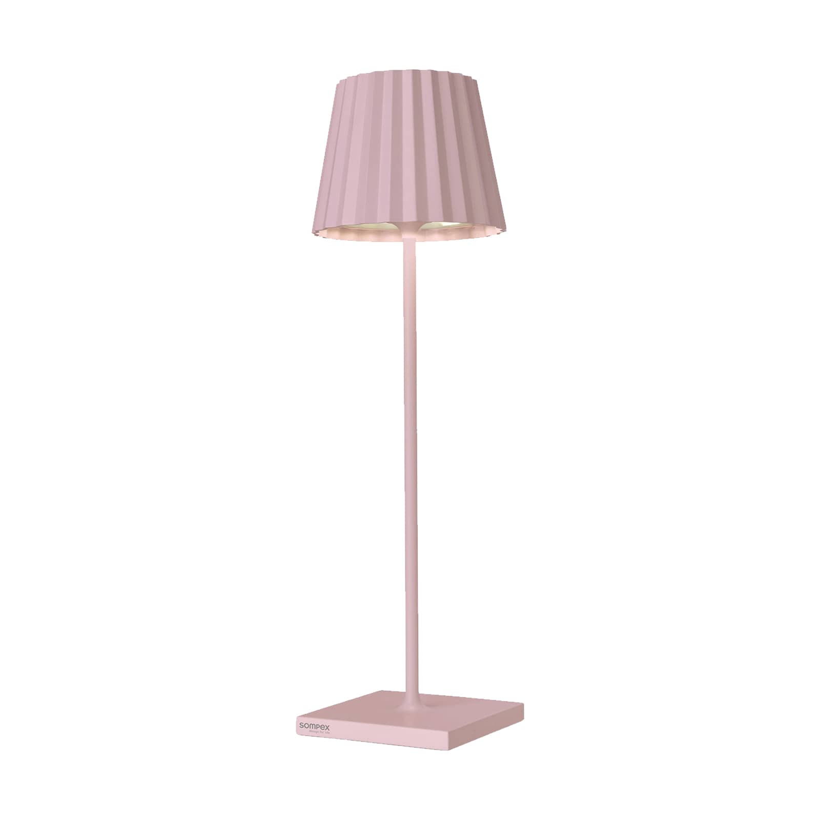 Sompex Troll RC Akku-Tischleuchte pink