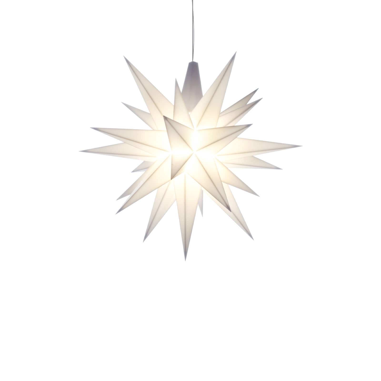 Herrnhuter Sterne Stern A1e 13cm Kunststoff weiß inkl. LED E10