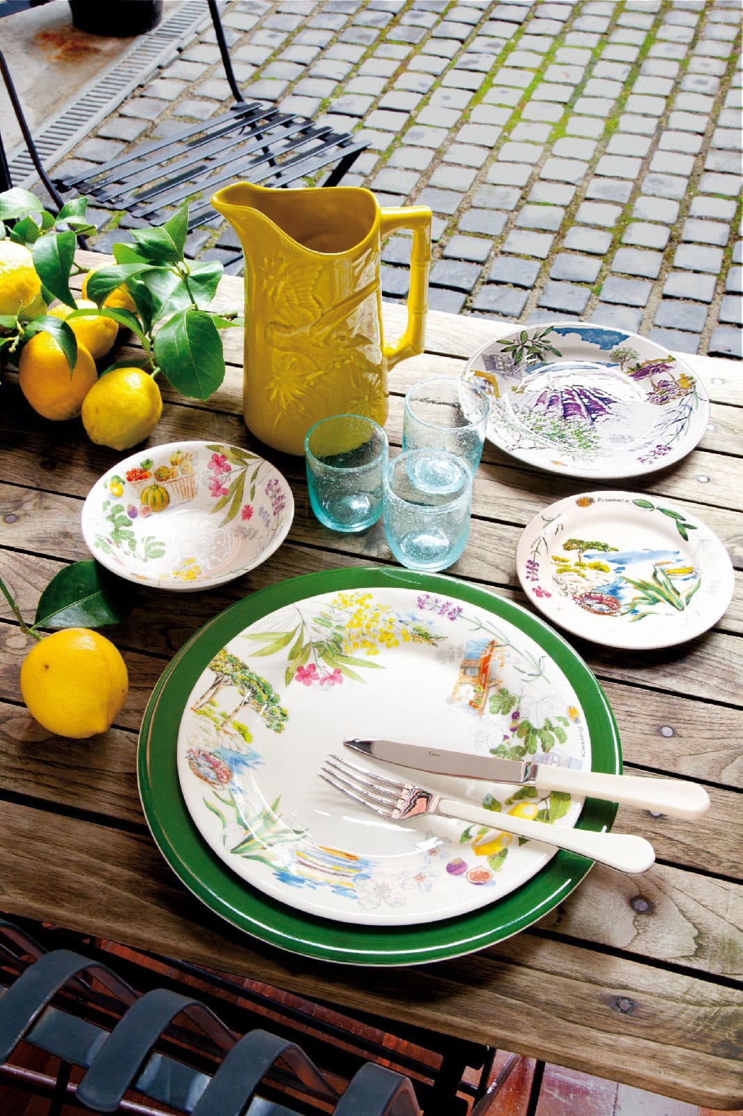 Gien Provence Speiseteller 27,4cm