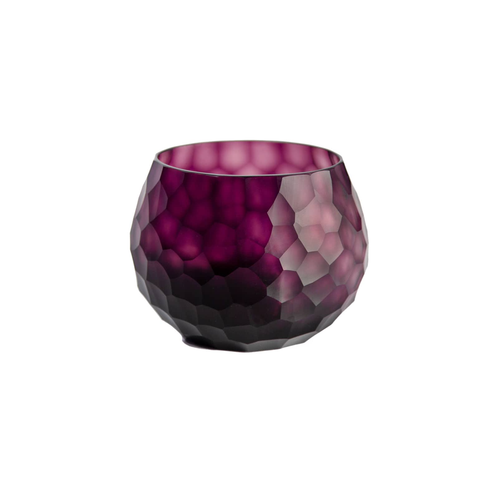 Guaxs Somba Vase/Teelicht light amethyst/amethyst