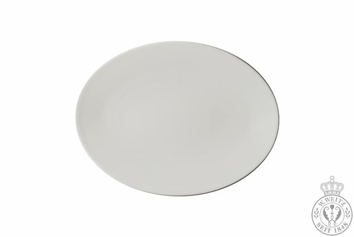 Dibbern Bone China weiß Pure Beilage oval 24cm