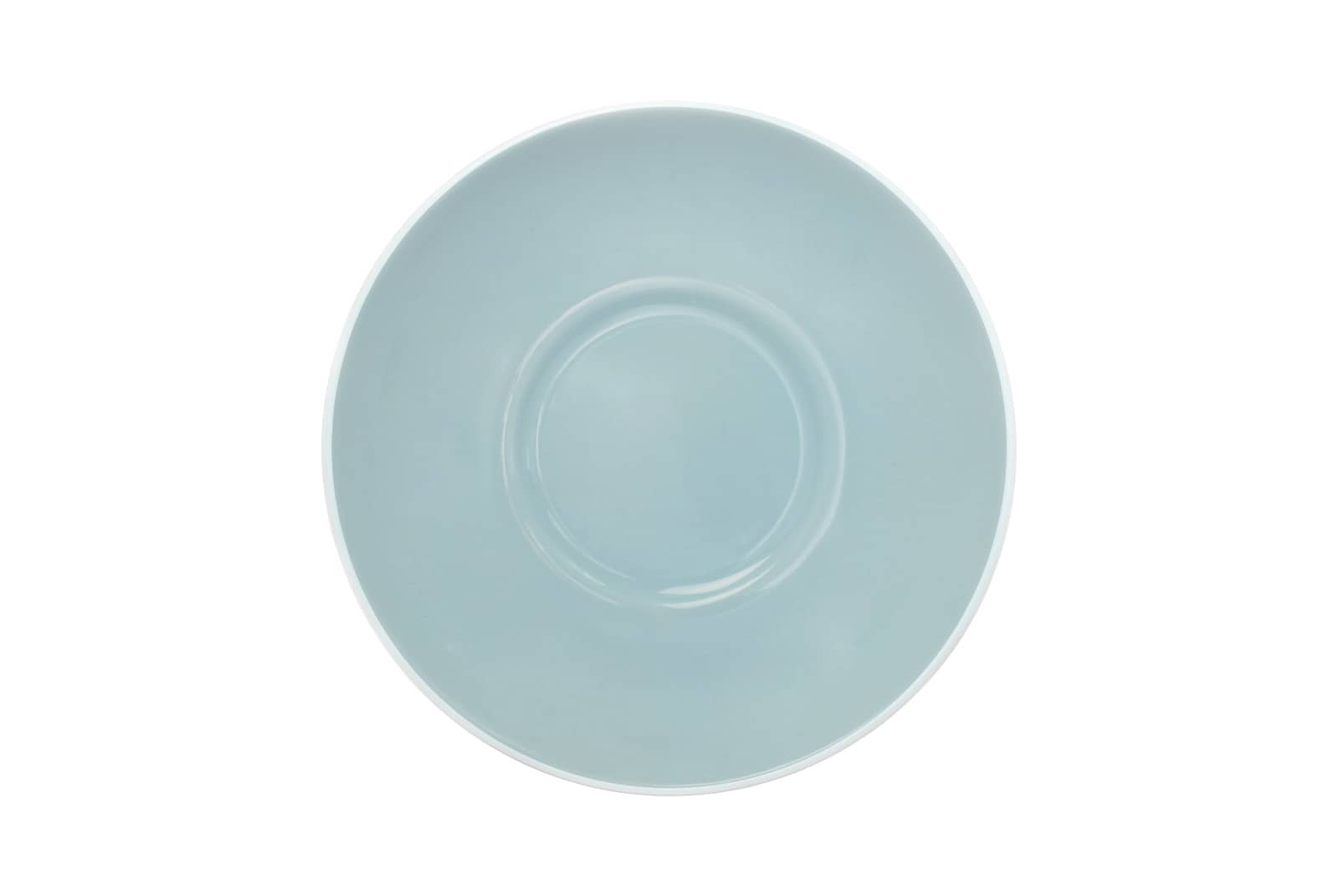Dibbern Solid Color eisblau Kaffee-Untertasse