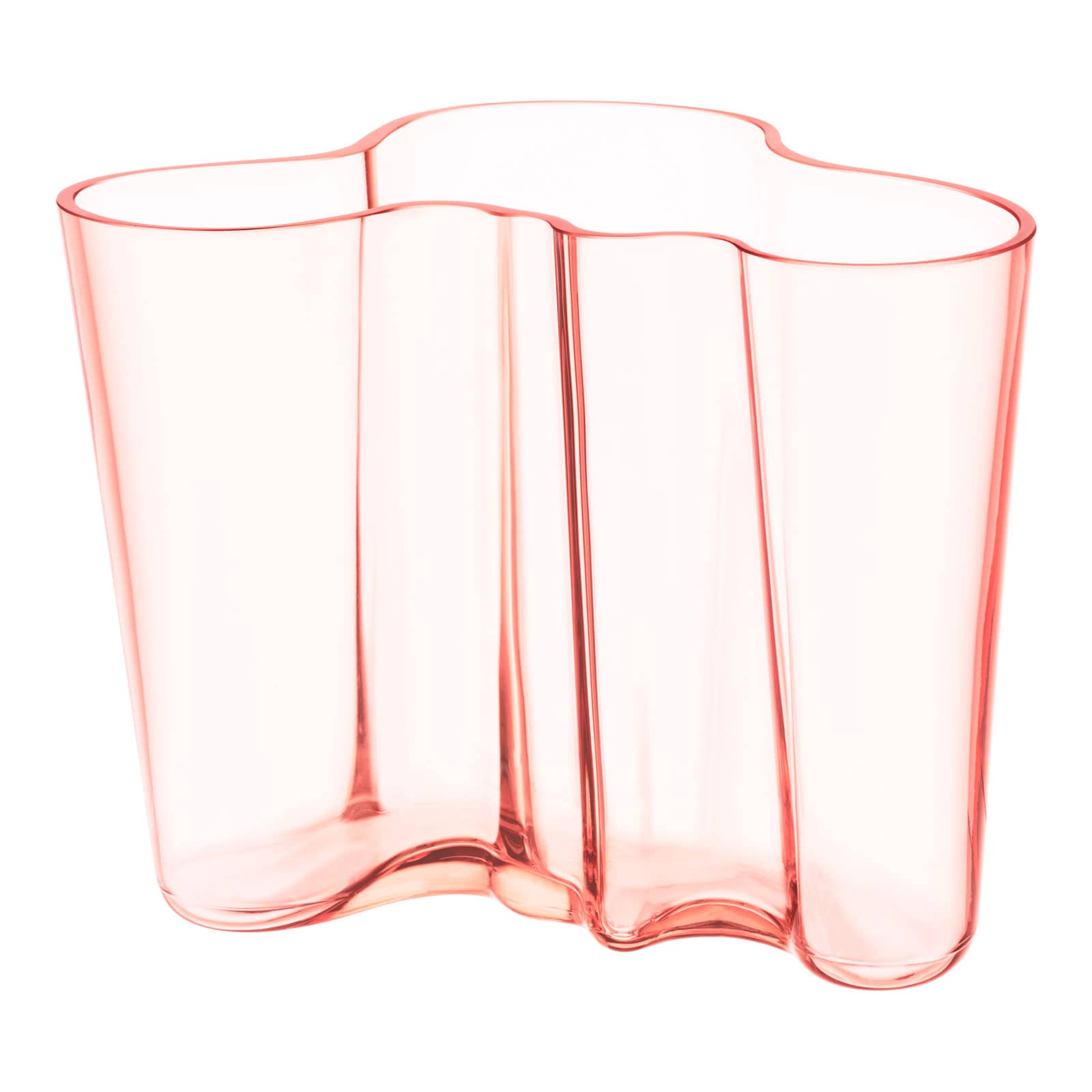 iittala Alvar Aalto Vase 16cm salmon pink/lachs