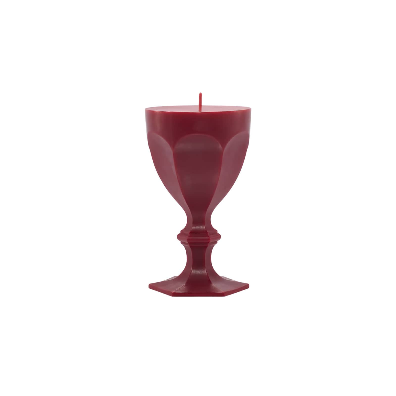 Baccarat Harcourt Glass Kerze 20cm rot