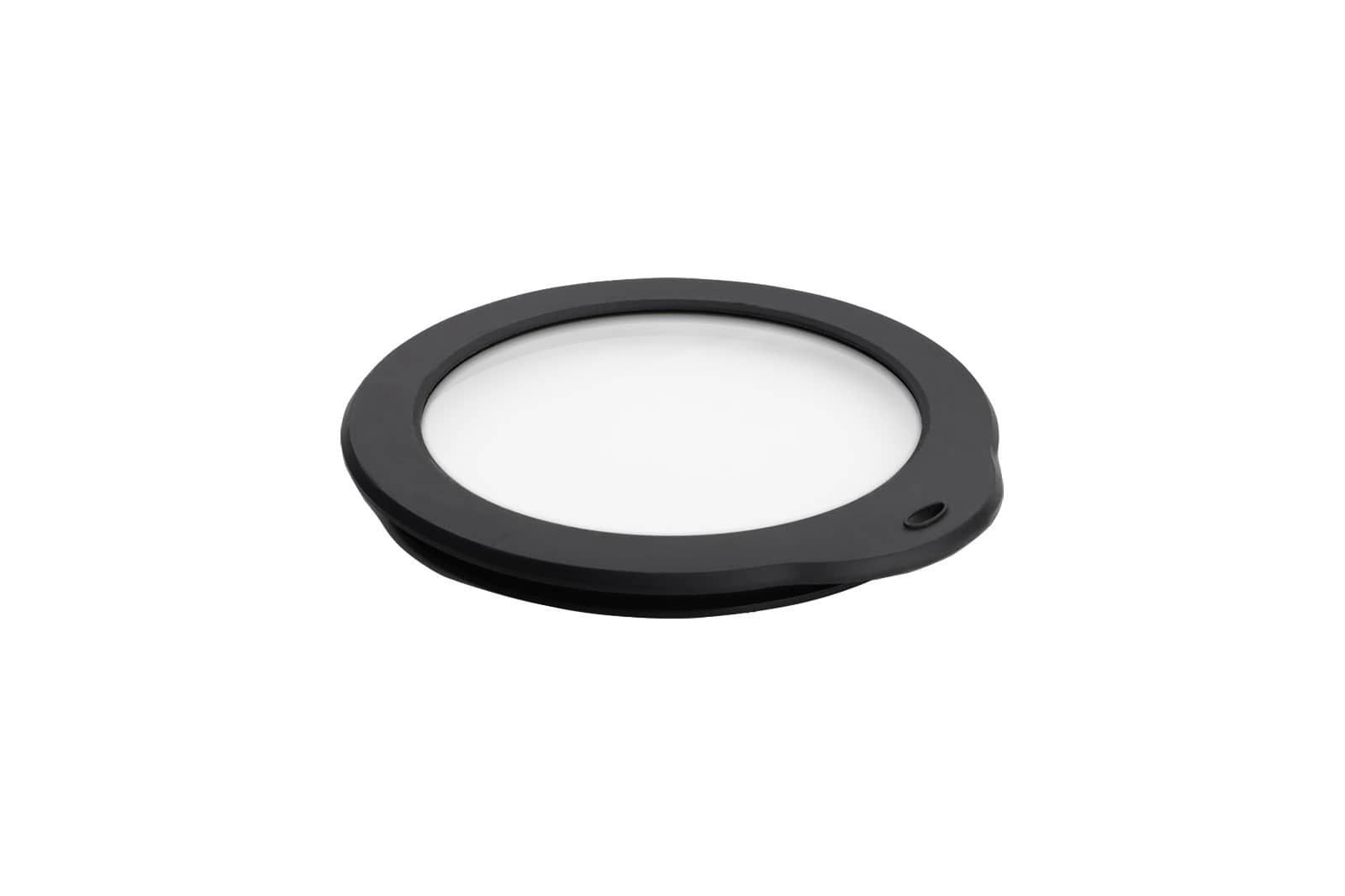 Der 16cm Frischhaltedeckel aus Glas und Silikon