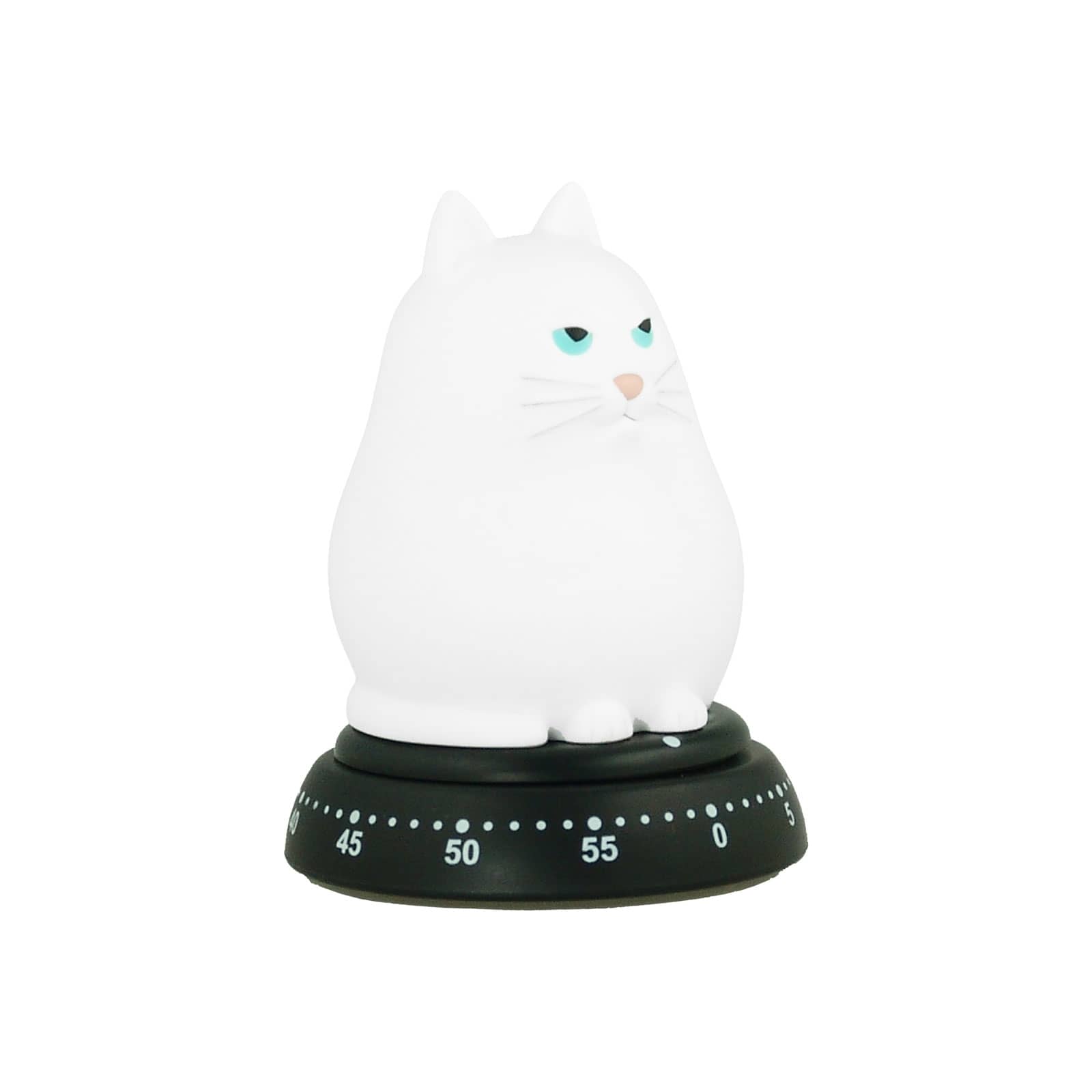 Bengt Ek Timer Katze weiß