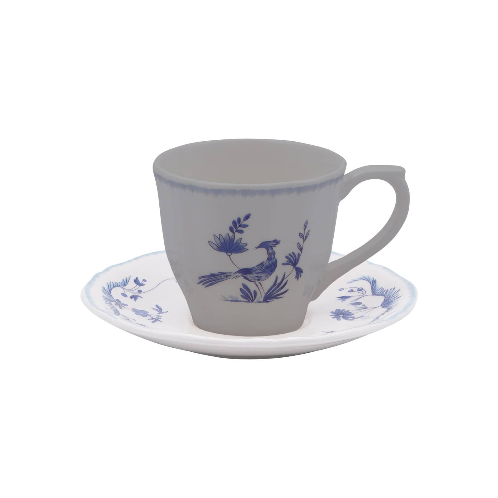 Gien Paradis Bleu Kaffee-/Tee-Untertasse US