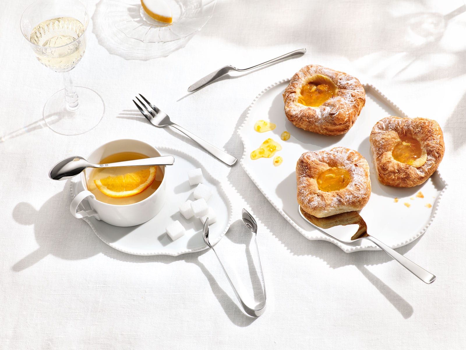 Robbe & Berking Atlantic-Brillant Dessertlöffel 18/8 Edelstahl