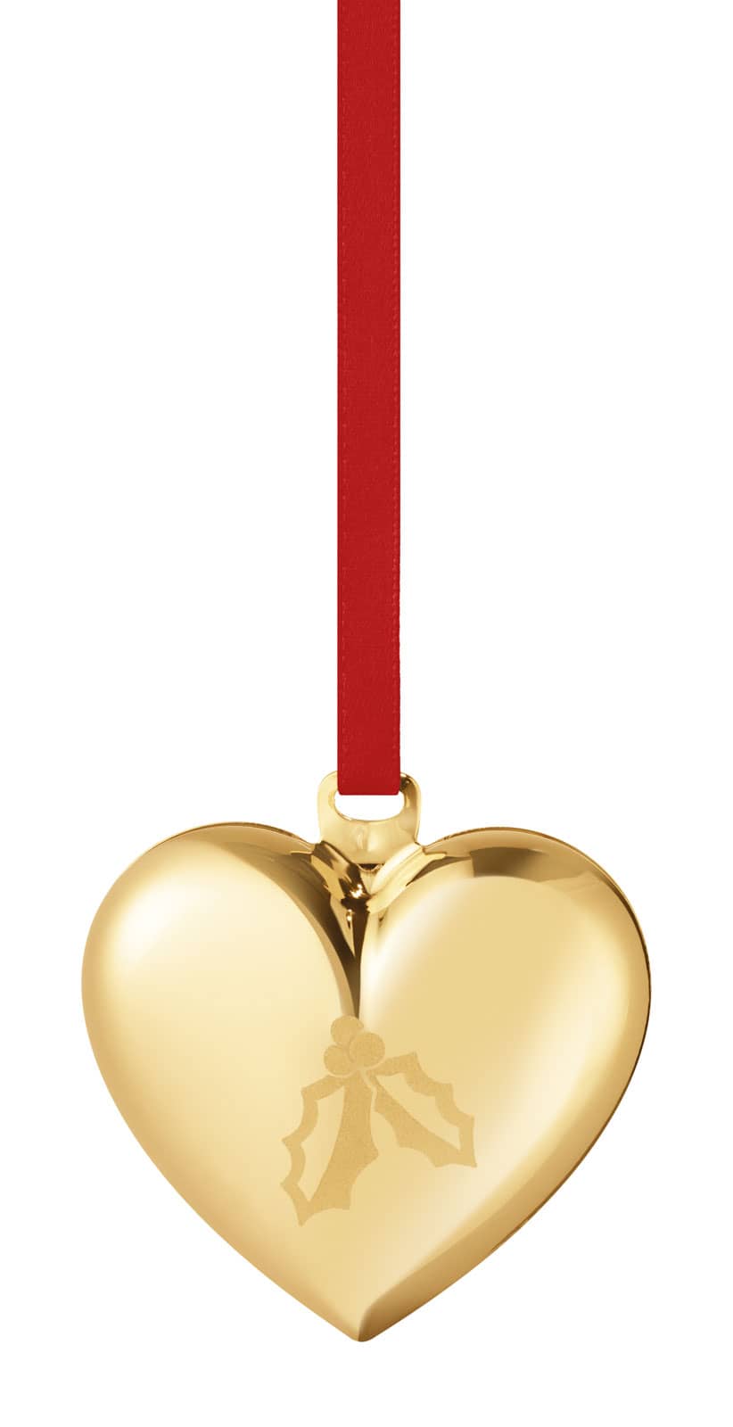 Georg Jensen 2026 Weihnachtsornament Herz gold
