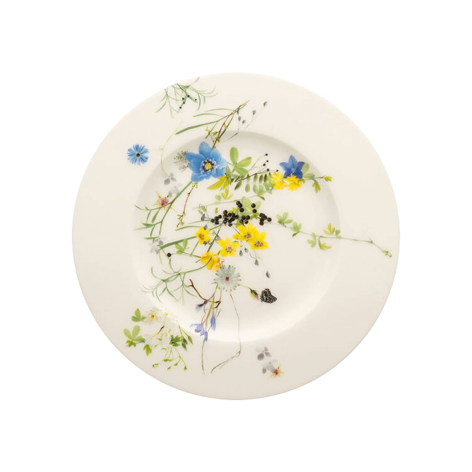Rosenthal Fleurs des Alpes Brotteller Fahne 19cm