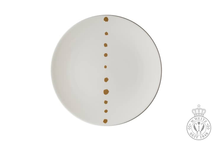 Dibbern Golden Pearls Frühstücksteller 21cm