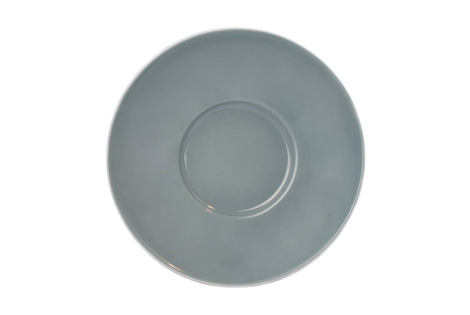 Dibbern Solid Color grau Cappuccino-Untertasse