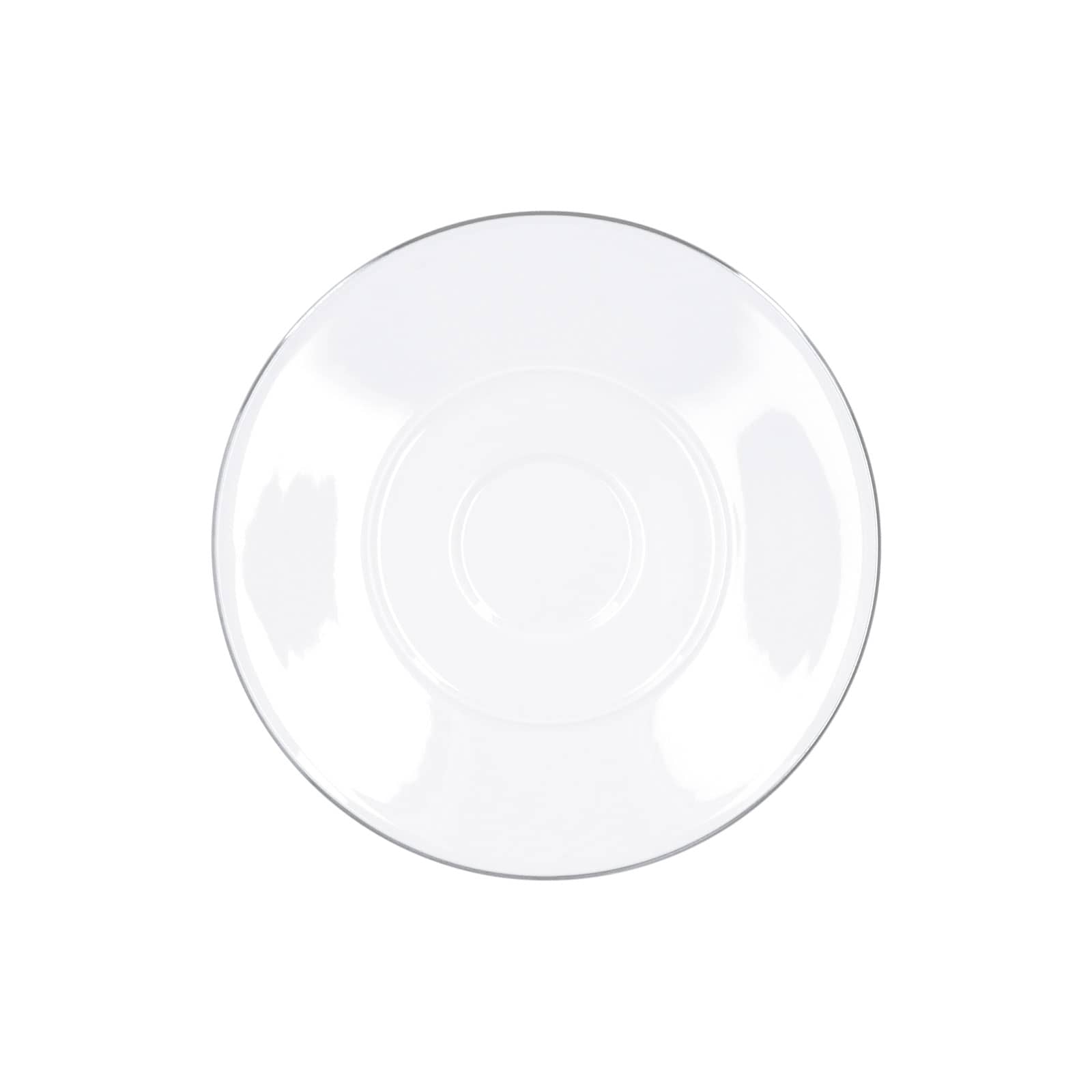 KPM -  Berlin Urania Platinrand Kaffee-Untertasse 15,5cm