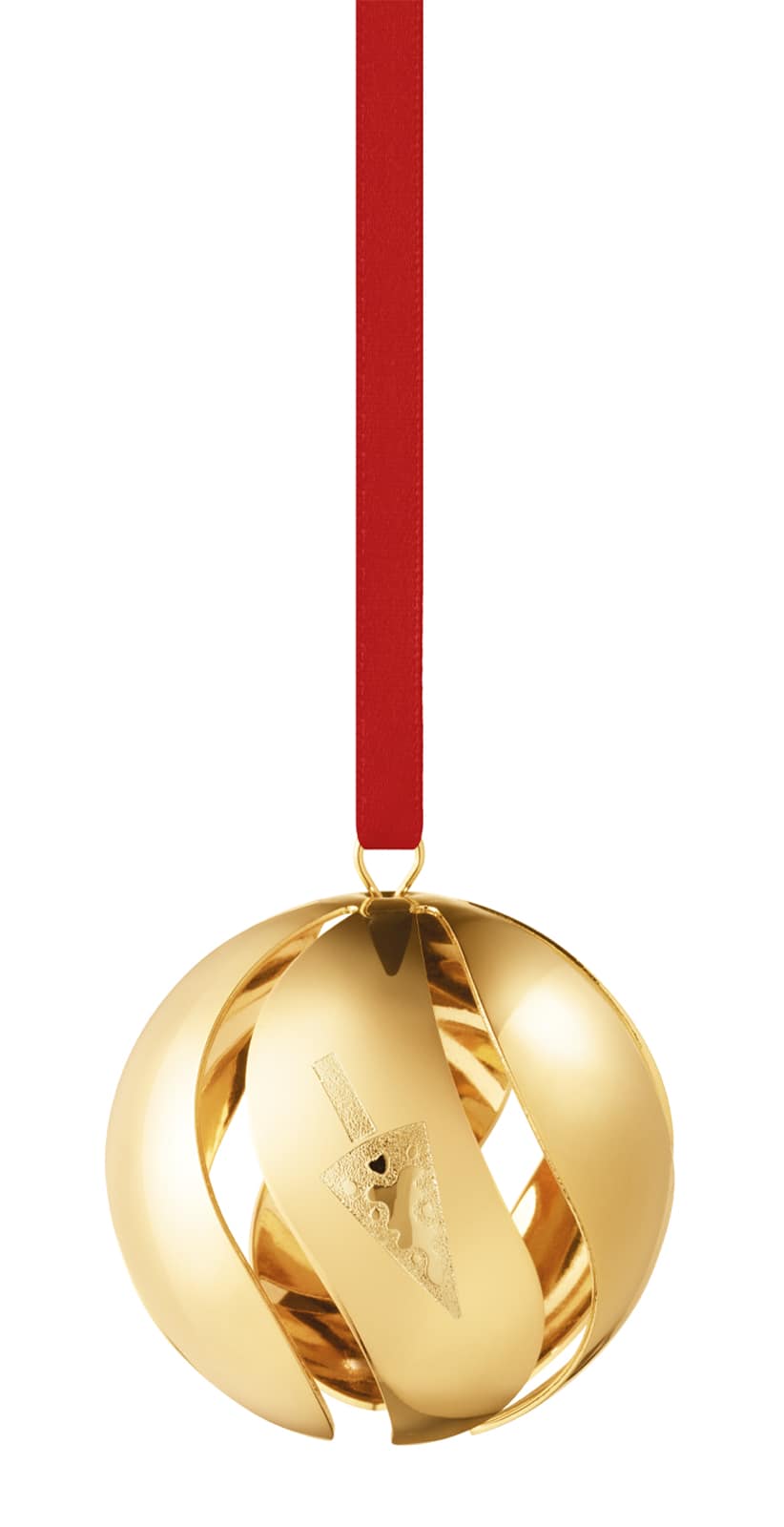 Georg Jensen 2022 Weihnachtsornament Kugel gold