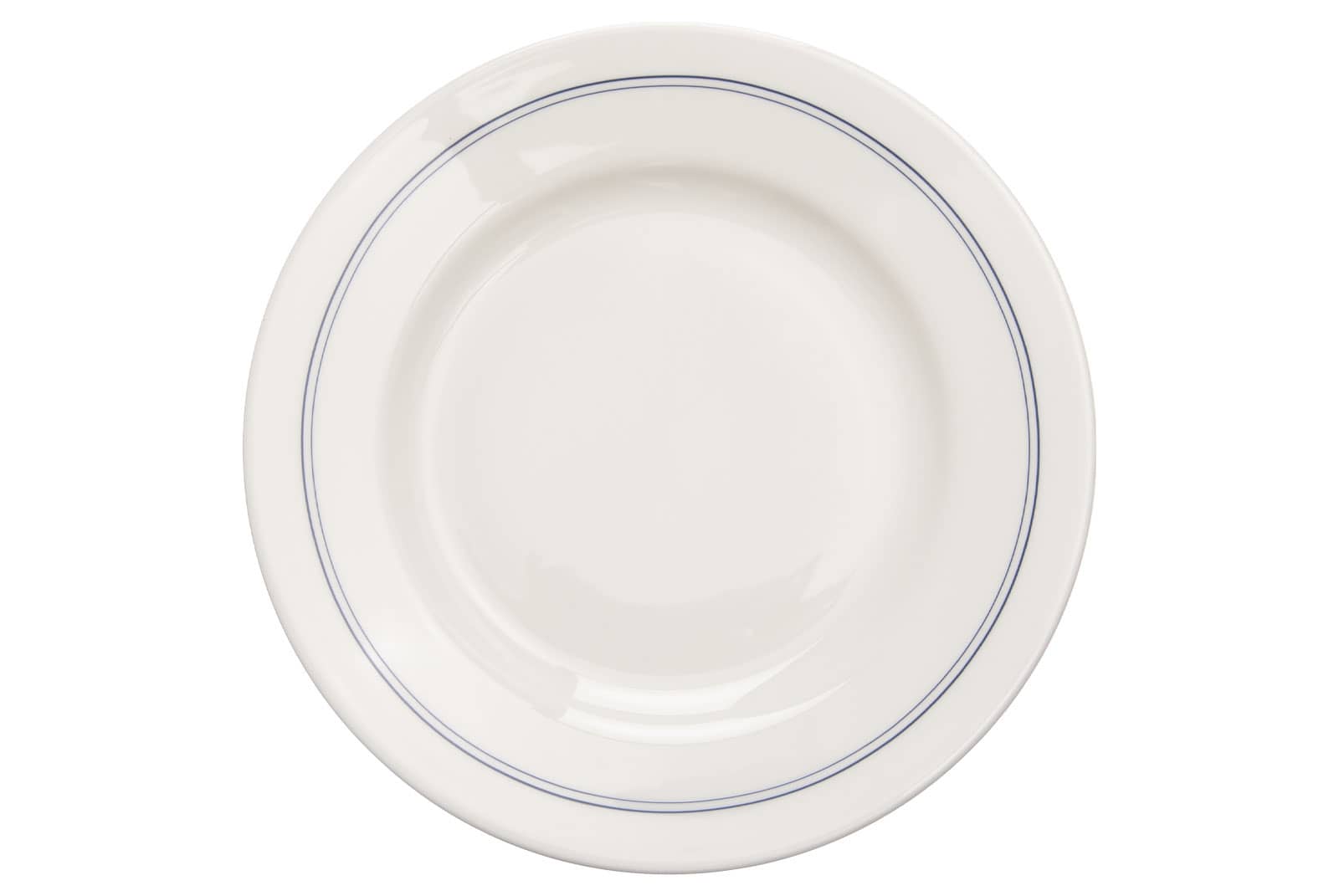 Dibbern Lines Classic Frühstücksteller 21cm blau