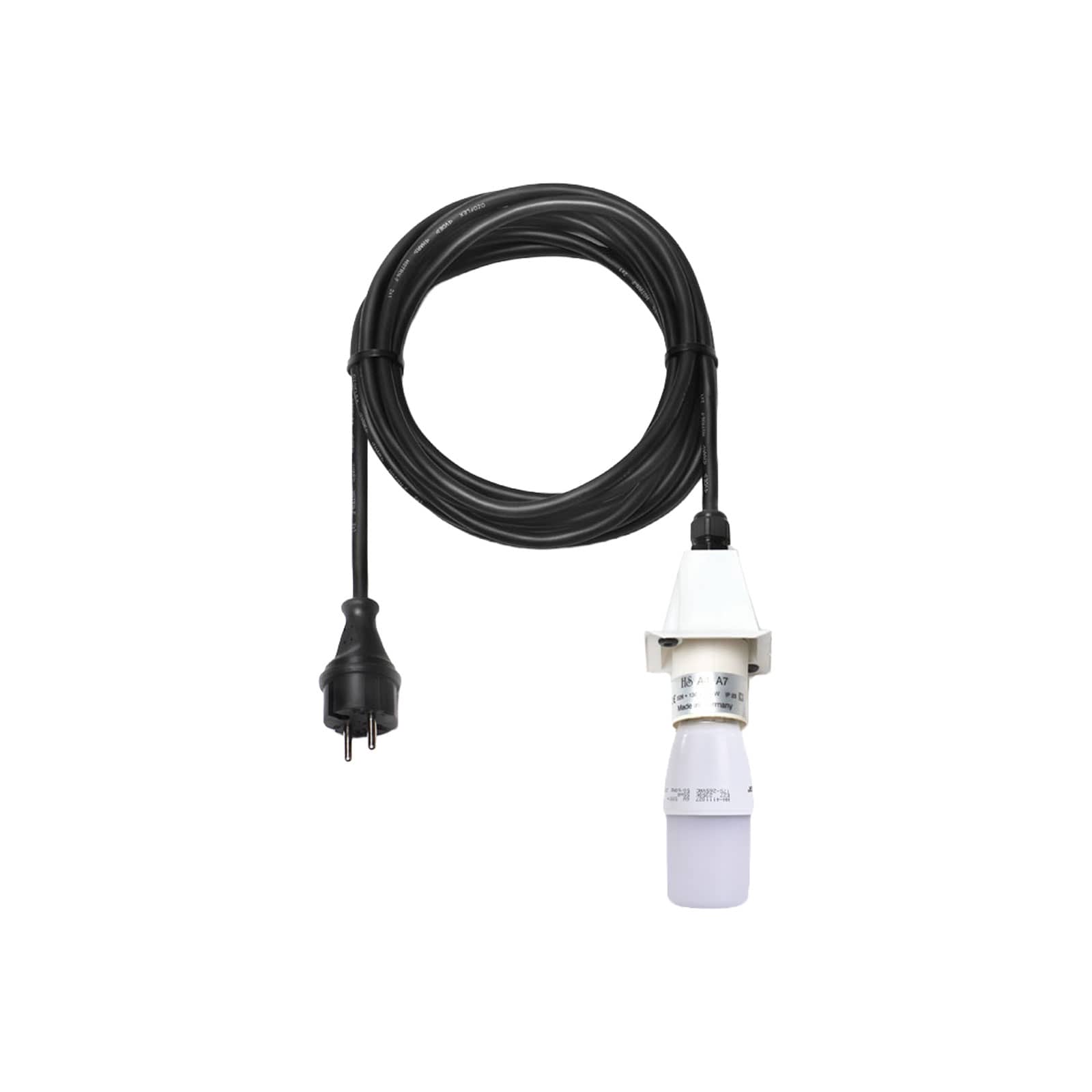 Herrnhuter Sterne E27 Kabel 5m mit LED für A4/7-weiß