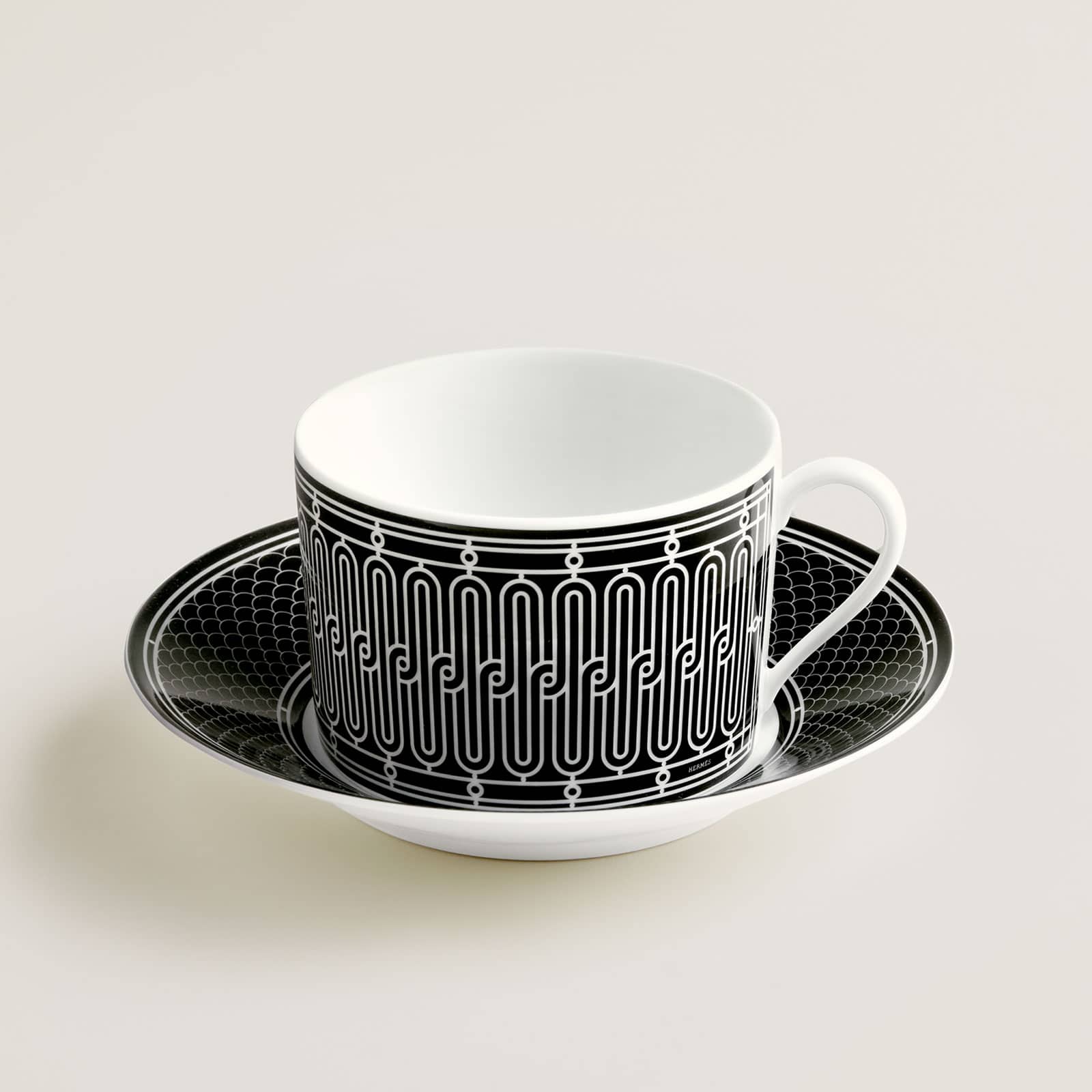 HERMÈS Paris H DÉCO Frühstückstasse m. U. 0,34ltr.
