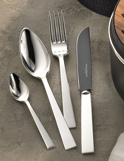 Robbe & Berking Riva THE BOX Frozen Black Edition 24tlg.