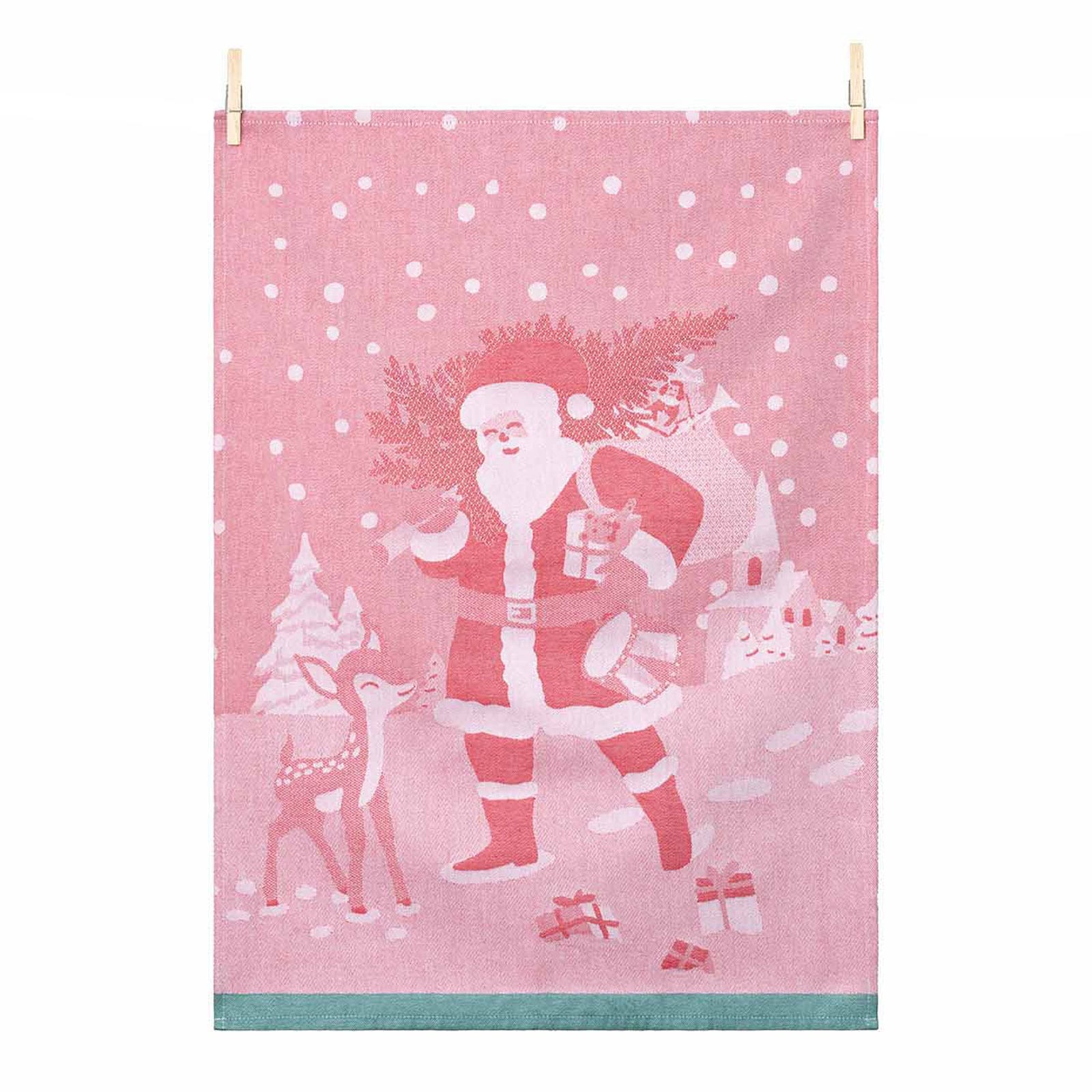 Moutet Geschirrtuch Père Noël 50x70cm