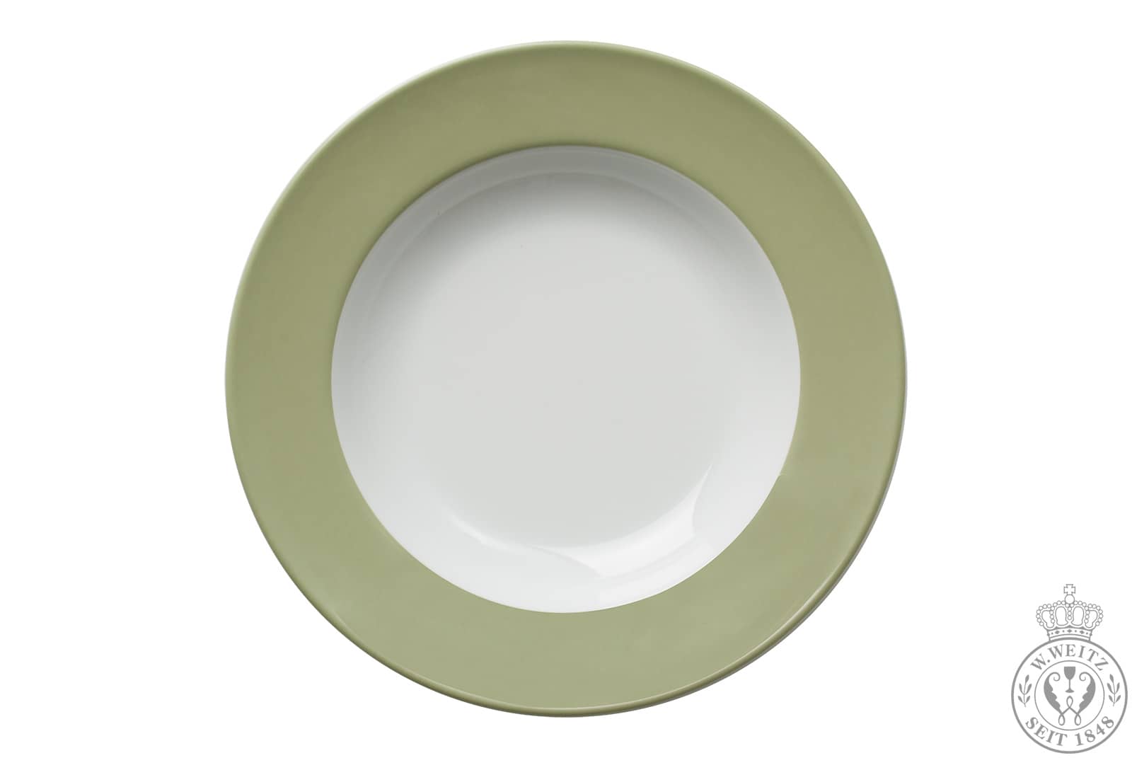 Dibbern Solid Color khaki Suppenteller 23cm