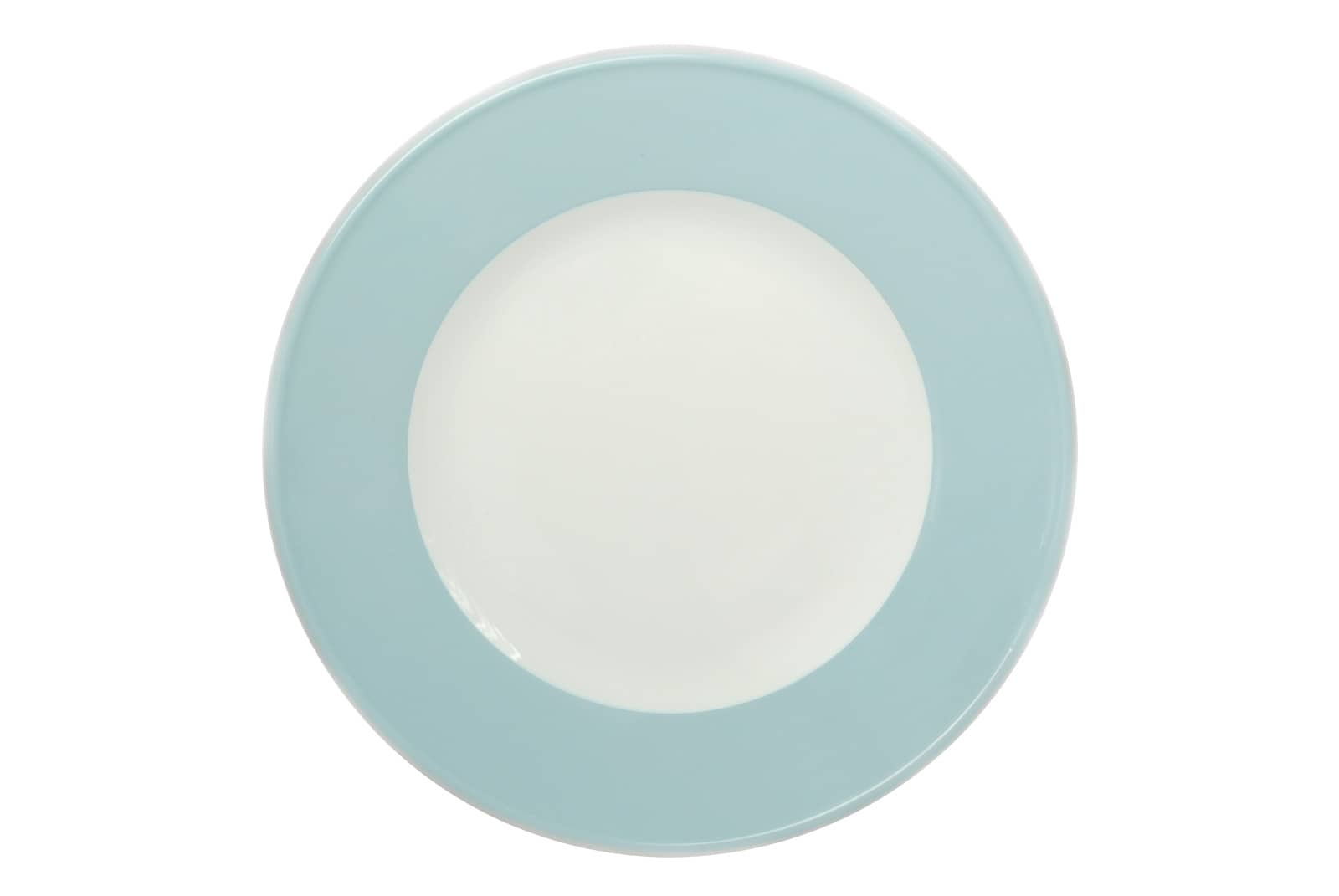 Dibbern Solid Color eisblau Frühstücksteller 19cm Fahne