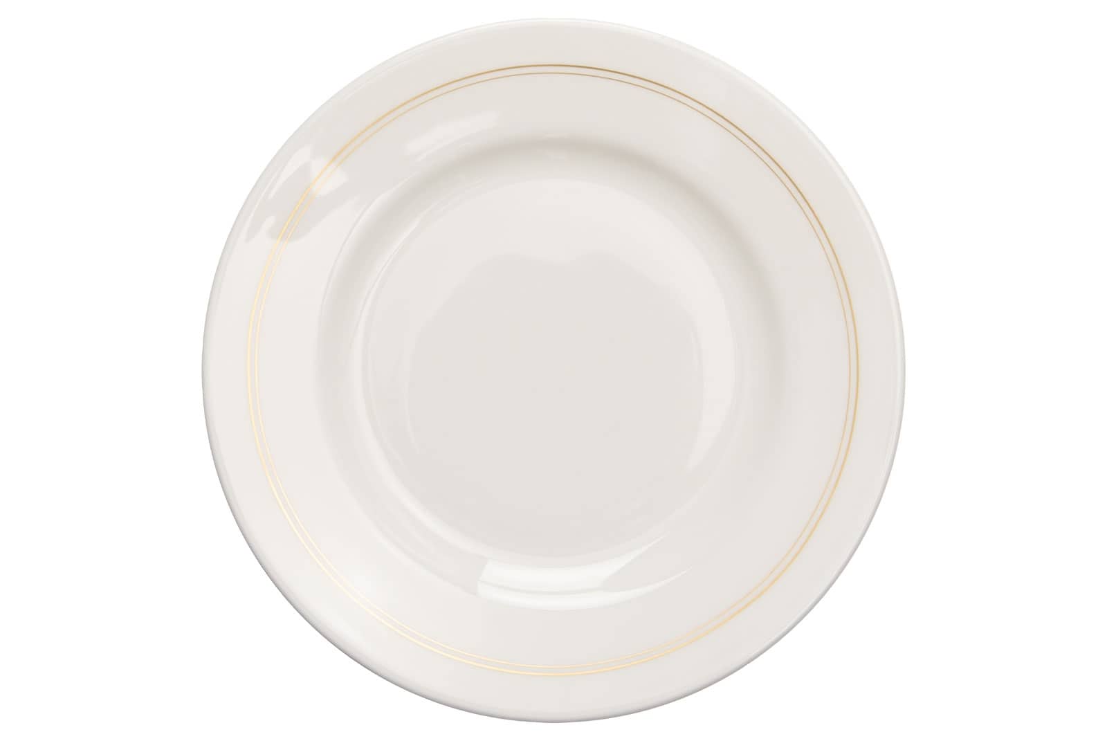Dibbern Lines Classic Frühstücksteller 21cm gold