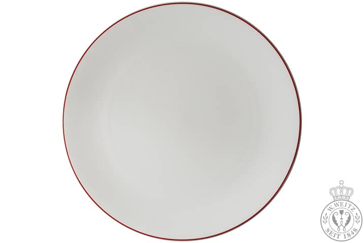 Dibbern Simplicity Platzteller 32cm rot