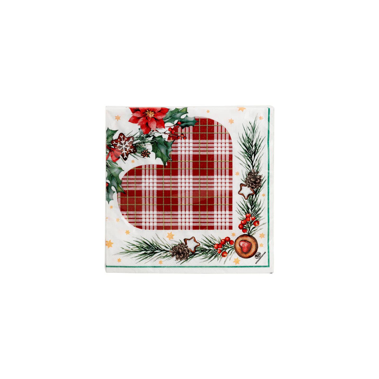 Hutschenreuther 2026 Weihnachtslieder Papierservietten 33x33cm 20 St&uuml;ck