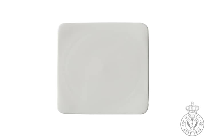 Dibbern Bone China weiß Asia Line Teller quadratisch 18,5cm